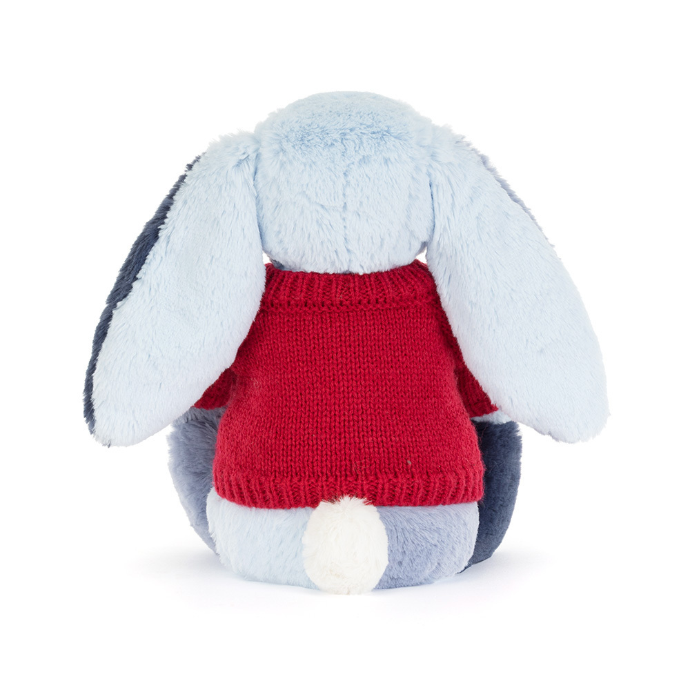 Puddlesea Bunny with Personalized Red Jumper
